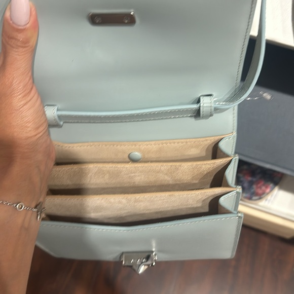 ALAÏA
Le Papa Small leather crossbody bag $3100 blue - Picture 8 of 9